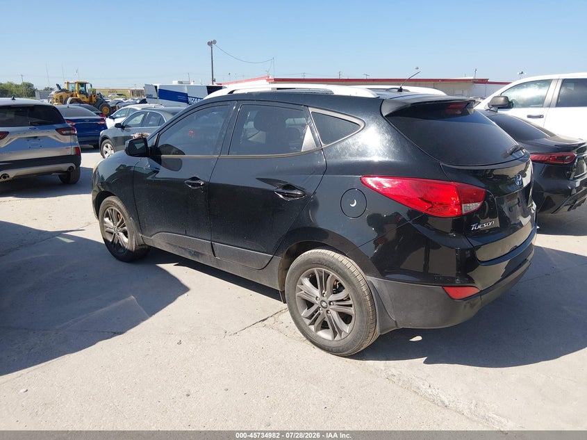 Vin: km8ju3ag6fu962547, lot: 46233686, hyundai tucson se 20153
