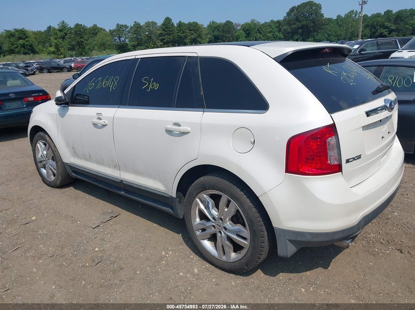 Vin: 2fmdk3k91cba09796, lot: 46233697, ford edge limited 20123