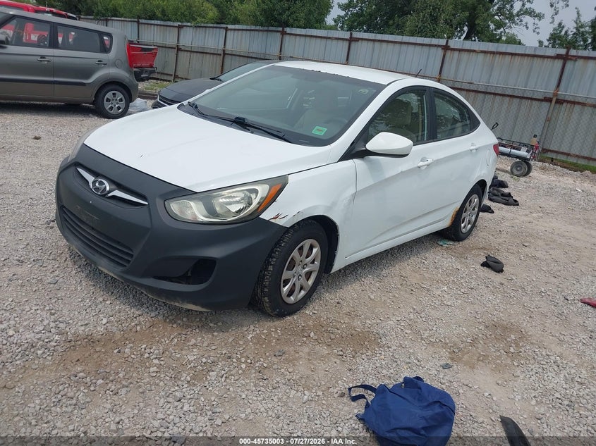 Vin: kmhct4ae7du381071, lot: 46233707, hyundai accent gls 20132