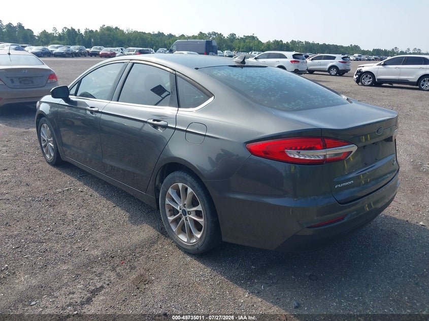2020 FORD FUSION auction photo 3