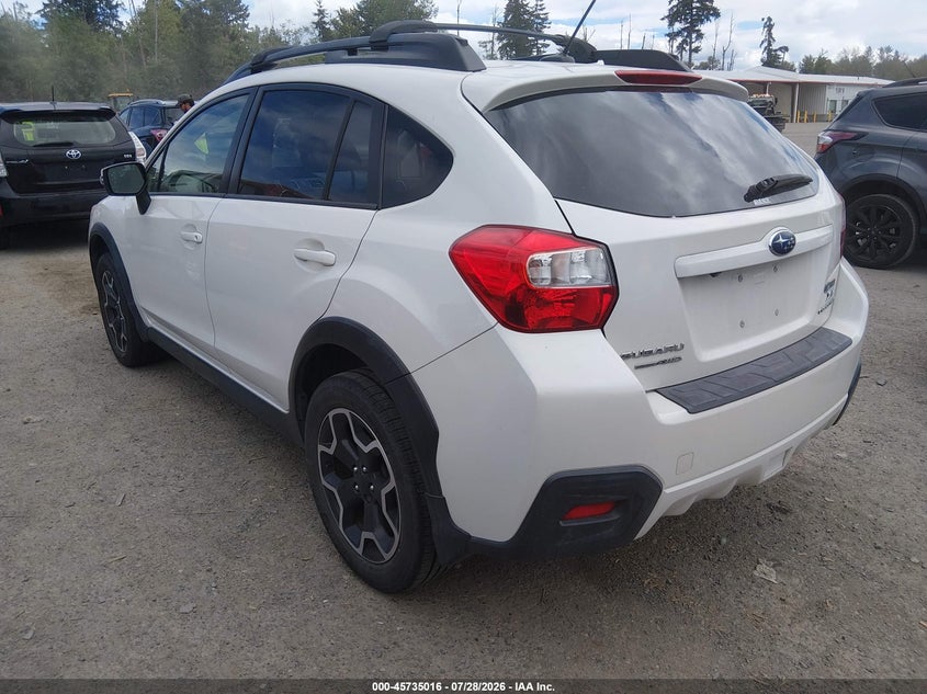 Vin: jf2gpamc9f8241572, lot: 46233720, subaru xv crosstrek 2.0i limited 20153