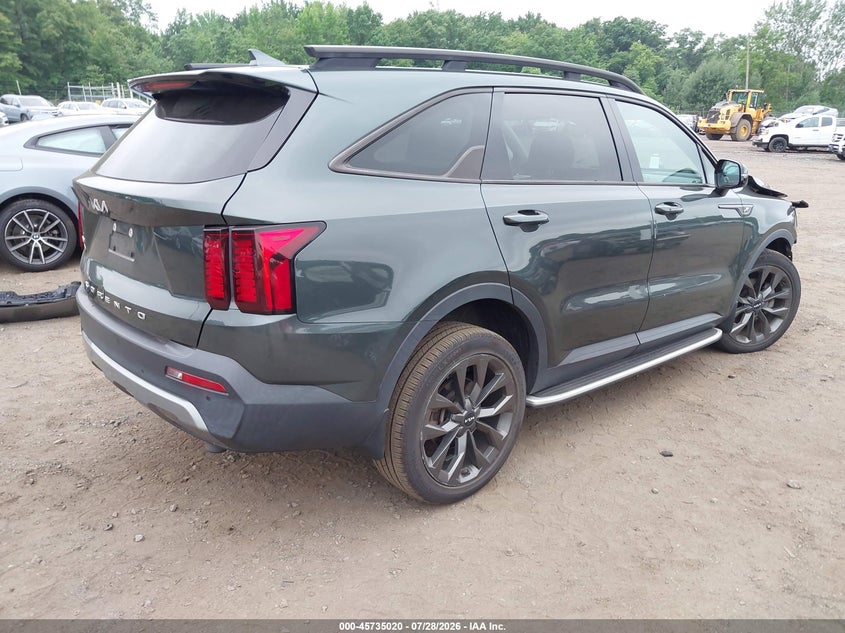 Vin: 5xyrhdlf8ng131122, lot: 46233724, kia sorento x-line ex 20224