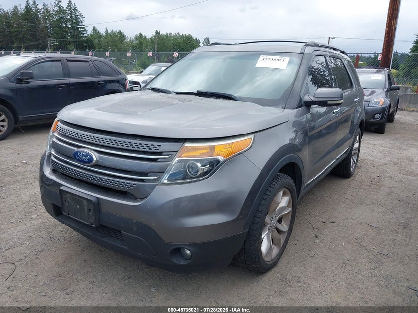 Vin: 1fmhk8f82cga95497, lot: 46233725, ford explorer limited 20122