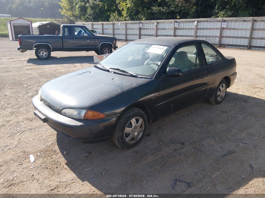 1996 Mitsubishi Mirage, Звичайний знос, IAAI, VIN JA3AA11A4TU023033 — фото 2