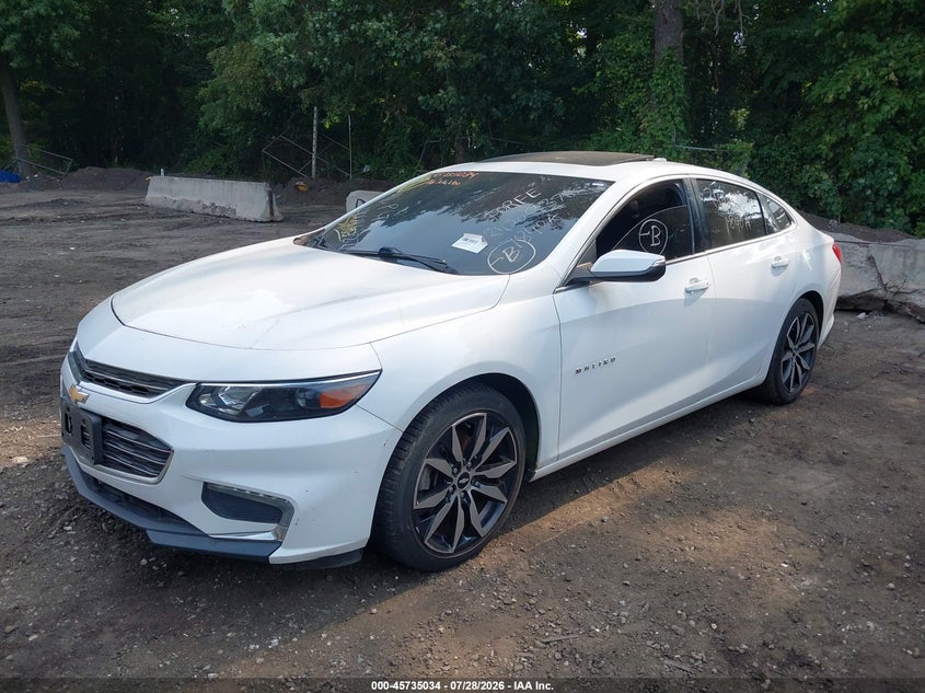 Vin: 1g1ze5st9gf272950, lot: 46233738, chevrolet malibu 1lt 20162