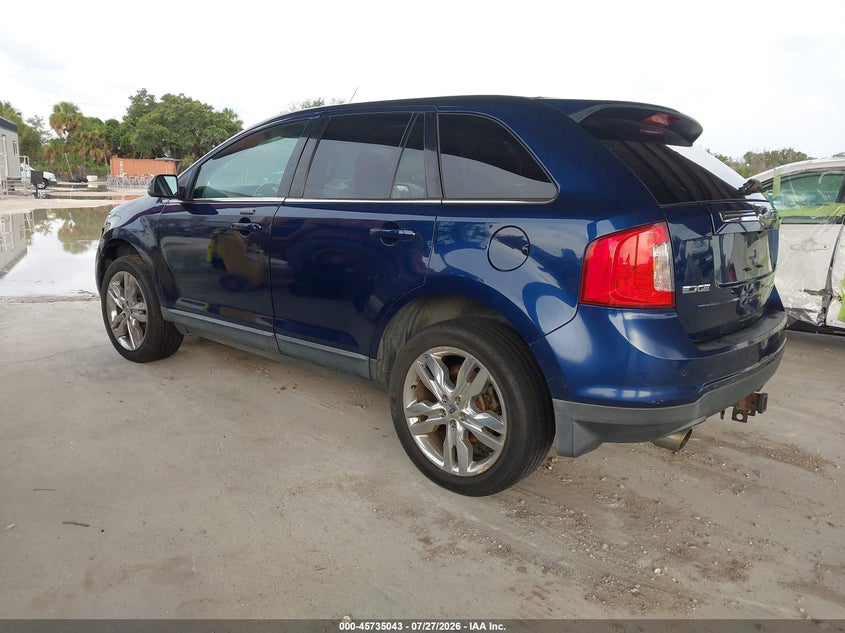 Vin: 2fmdk3kc4cba29410, lot: 46233747, ford edge limited 20123