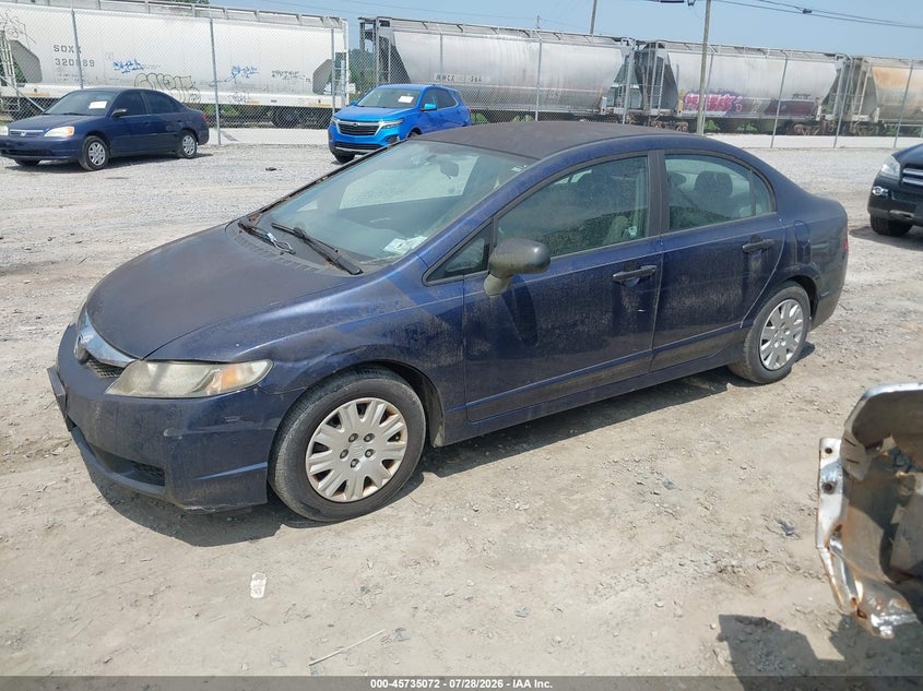 Vin: 19xfa1f39ae041931, lot: 46233776, honda civic vp 20102