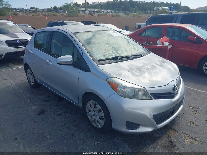 2012 TOYOTA YARIS auction photo 1
