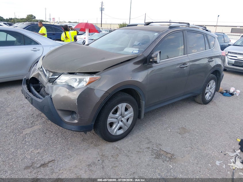 Vin: jtmzfrev7fd062107, lot: 46233793, toyota rav4 le 20152