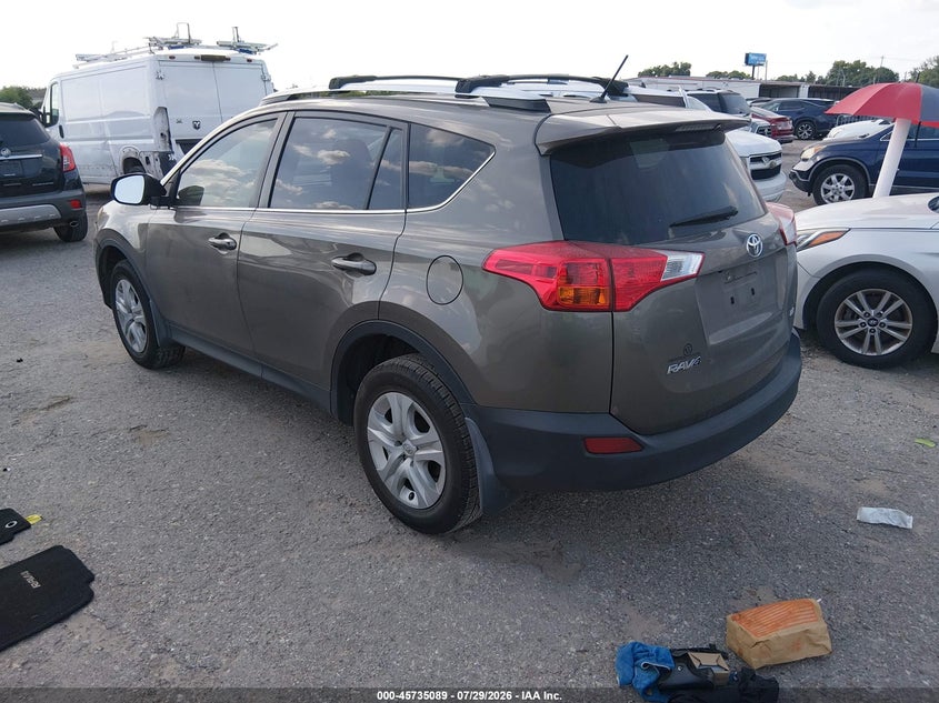 Vin: jtmzfrev7fd062107, lot: 46233793, toyota rav4 le 20153