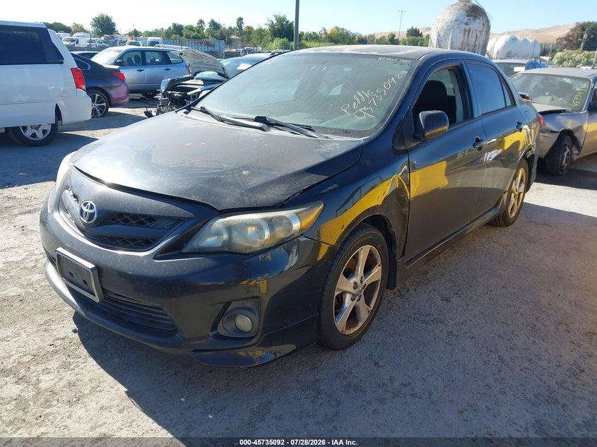 Vin: 5yfbu4ee7cp048839, lot: 46233796, toyota corolla s 20122