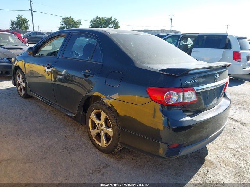 Vin: 5yfbu4ee7cp048839, lot: 46233796, toyota corolla s 20123