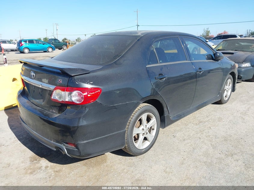 Vin: 5yfbu4ee7cp048839, lot: 46233796, toyota corolla s 20124