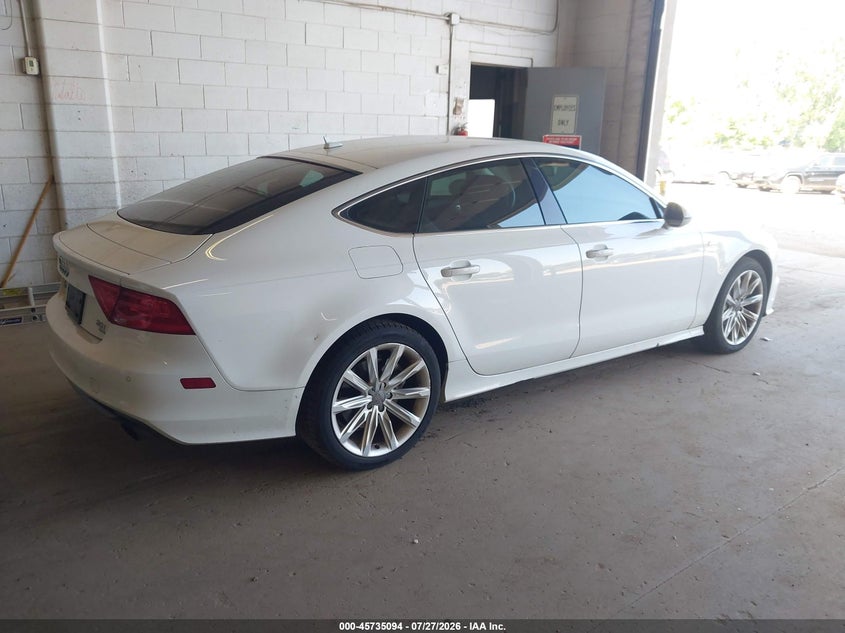 Vin: wau2gafc2cn082121, lot: 46233798, audi a7 3.0 prestige 20124