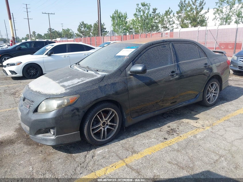 Vin: 2t1bu4ee7ac430088, lot: 46233827, toyota corolla s 20102