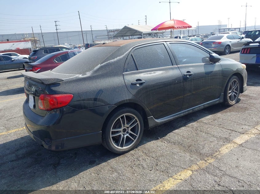 Vin: 2t1bu4ee7ac430088, lot: 46233827, toyota corolla s 20104