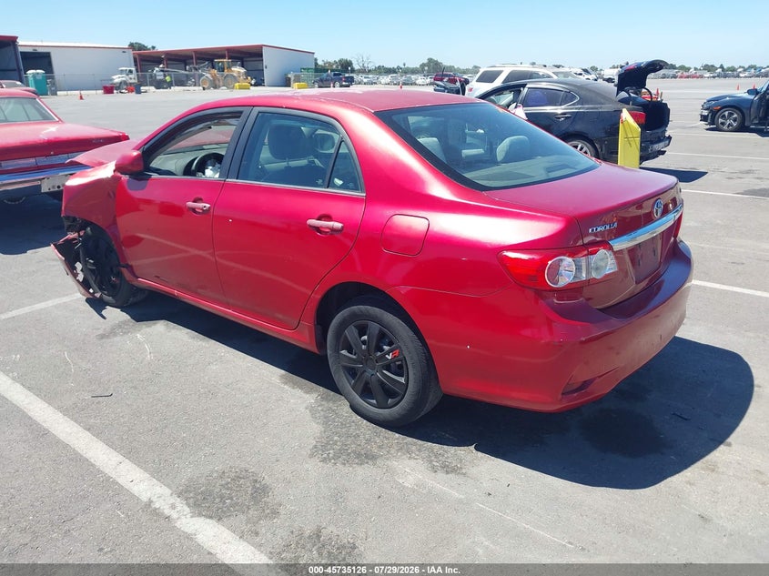 Vin: 2t1bu4ee5bc604970, lot: 46233830, toyota corolla le 20113