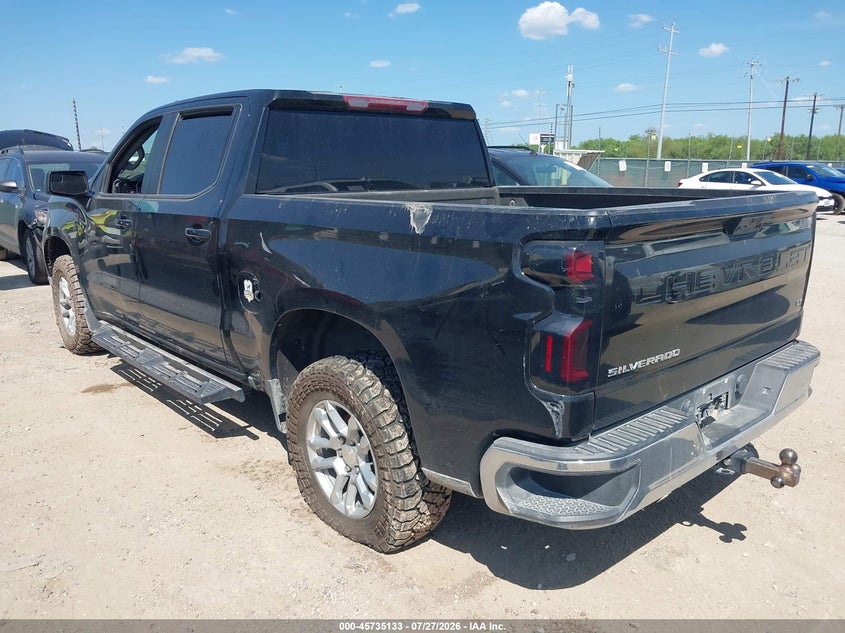 Vin: 1gcpacek2nz558457, lot: 46233837, chevrolet silverado 1500 2wd  short bed lt 20223
