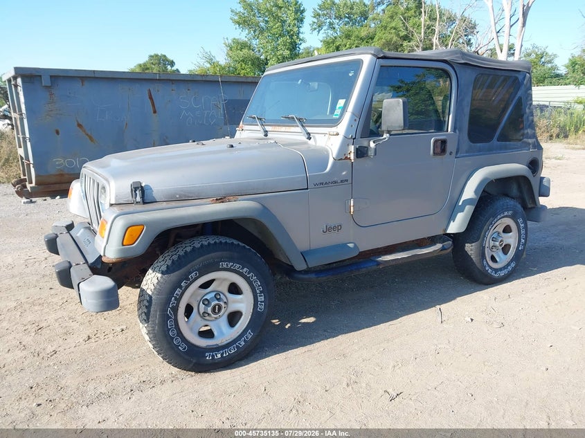 2000 JEEP WRANGLER auction photo 2