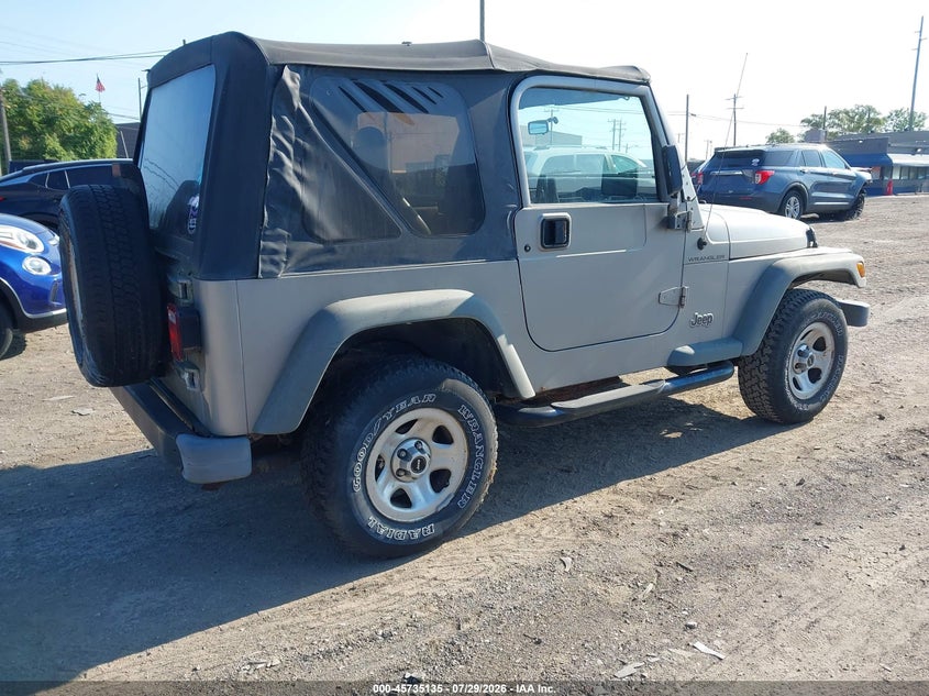 2000 JEEP WRANGLER auction photo 4