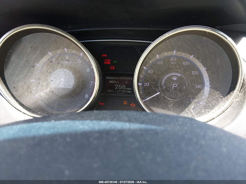 2011 HYUNDAI SONATA auction photo 7