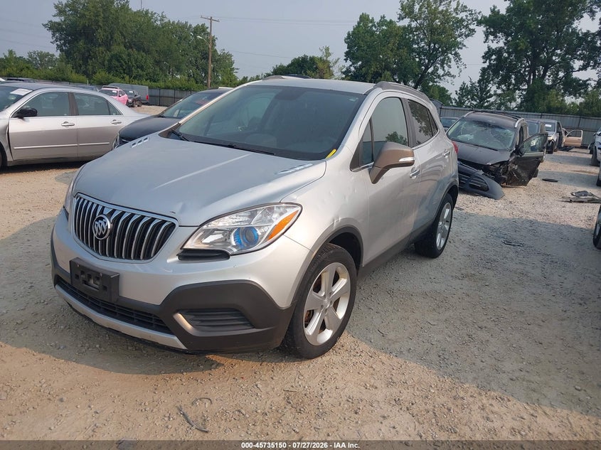Vin: kl4cjesb5fb033590, lot: 46233854, buick encore 20152