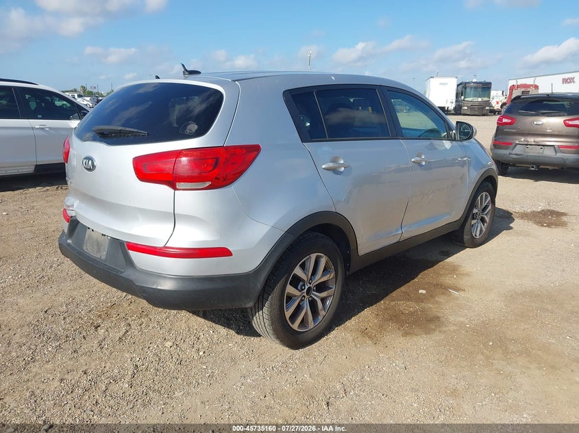 Vin: kndpb3ac2g7808905, lot: 46233864, kia sportage lx 20164