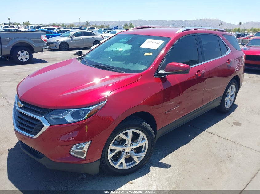 Vin: 3gnaxlex2ls587698, lot: 46233865, chevrolet equinox fwd lt 2.0l turbo 20202
