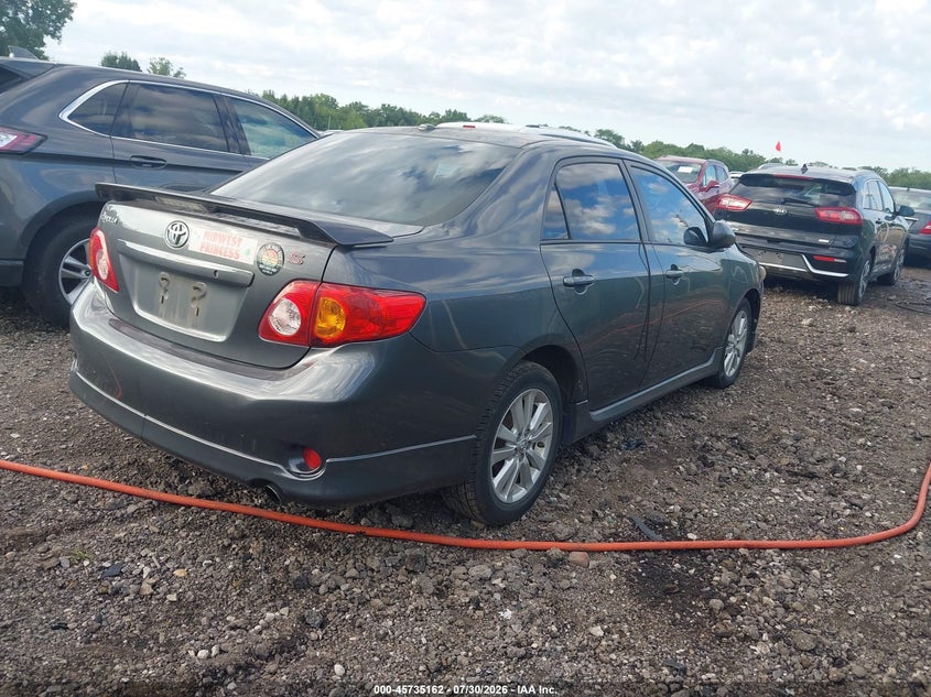 Vin: 2t1bu4ee3ac467851, lot: 46233866, toyota corolla s 20104