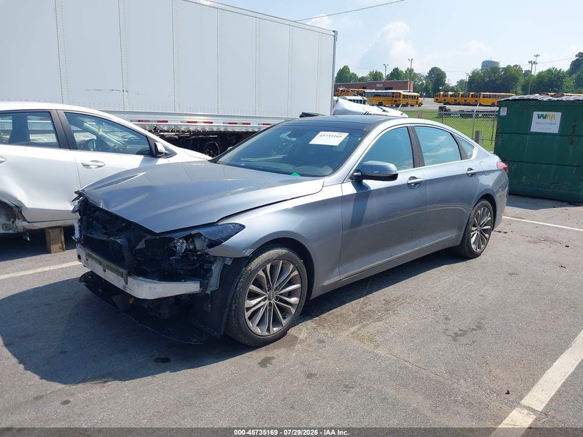 Vin: kmhgn4je4fu028012, lot: 46233873, hyundai genesis 3.8 20152