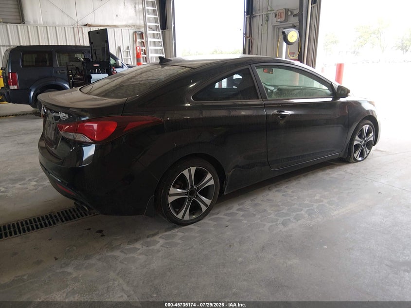 Vin: kmhdh6ahxeu028952, lot: 46233878, hyundai elantra coupe gs/se 20144