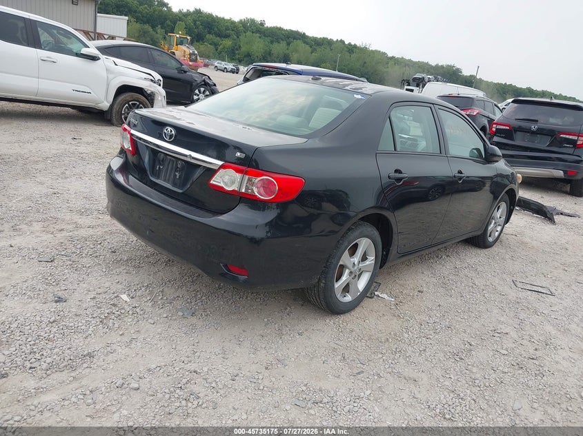Vin: 2t1bu4ee6cc910657, lot: 46233879, toyota corolla le 20124