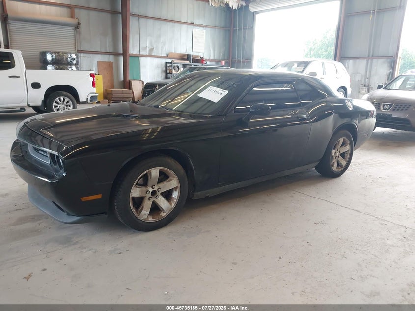 Vin: 2c3cdyag8ch291668, lot: 46233889, dodge challenger sxt 20122