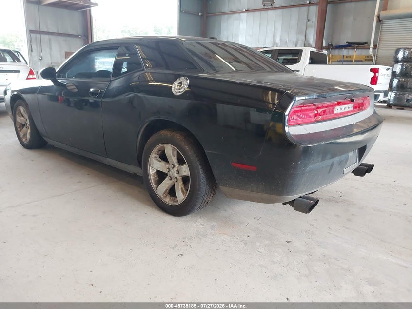 Vin: 2c3cdyag8ch291668, lot: 46233889, dodge challenger sxt 20123