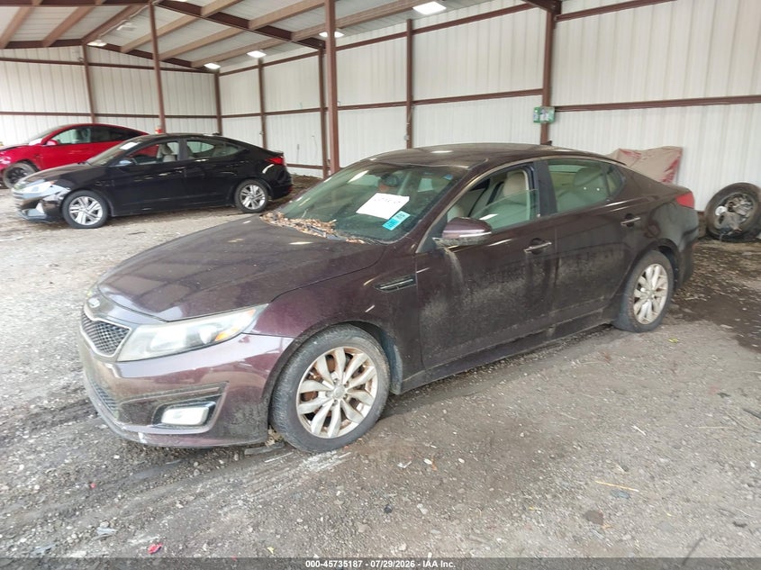 Vin: 5xxgn4a79eg347240, lot: 46233891, kia optima ex 20142