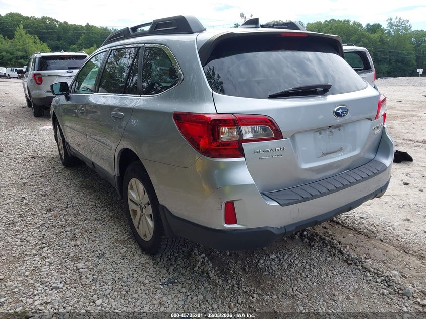 2017 SUBARU OUTBACK auction photo 3