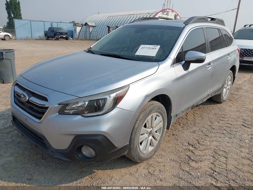 Vin: 4s4bsahc9j3245415, lot: 46233907, subaru outback 2.5i premium 20182