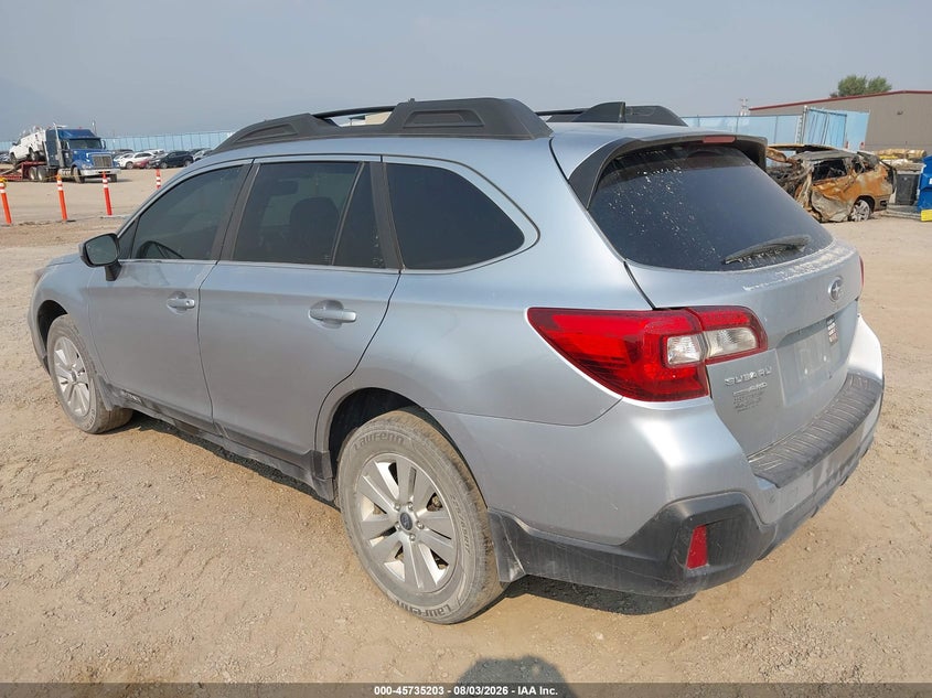 Vin: 4s4bsahc9j3245415, lot: 46233907, subaru outback 2.5i premium 20183