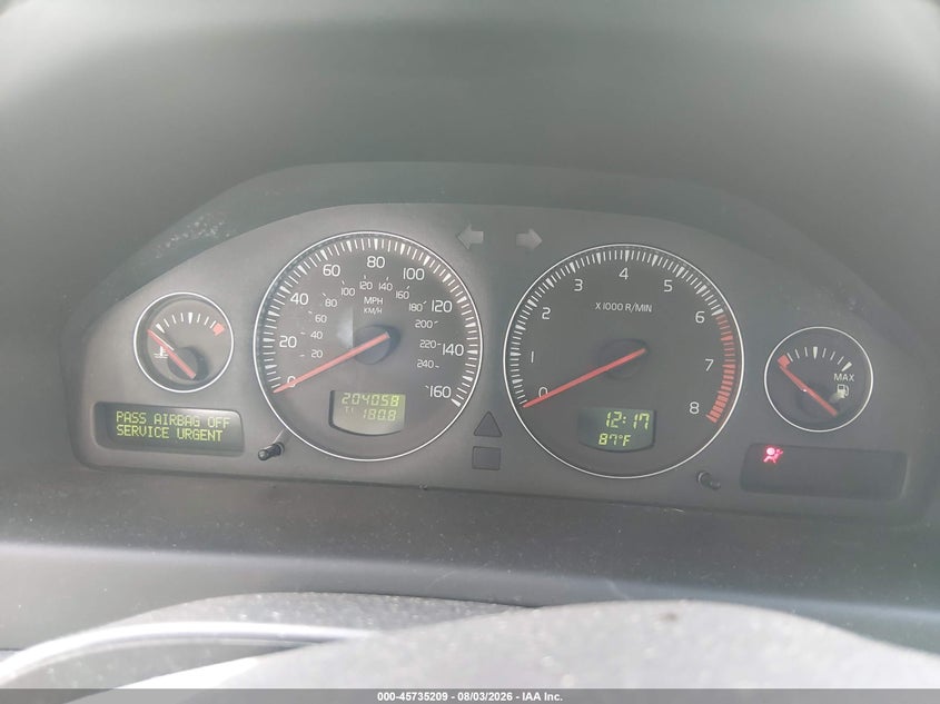 2008 VOLVO S60 auction photo 7
