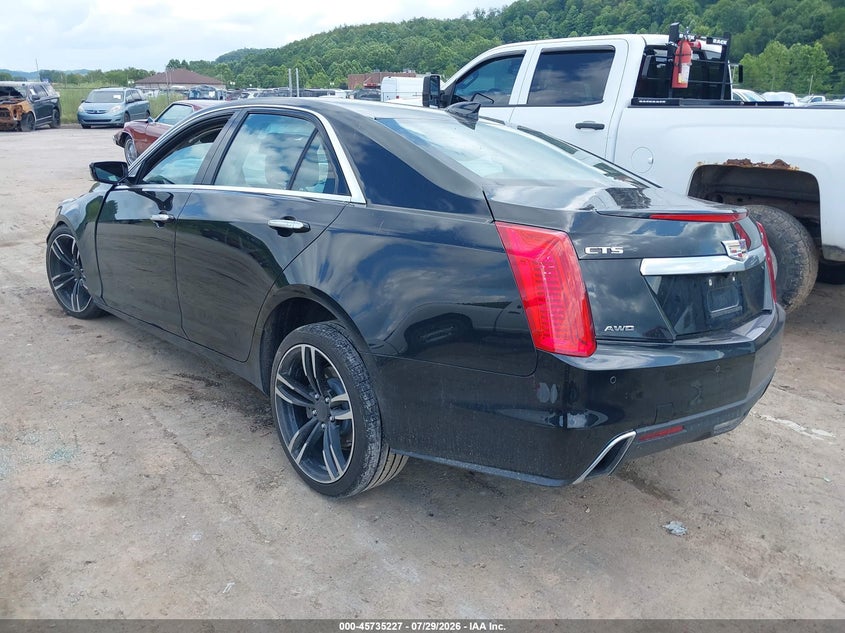 2017 CADILLAC CTS SEDAN 3.6L V-6 DI, DOHC, VVT, 335HP