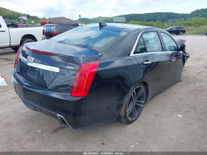 2017 CADILLAC CTS SEDAN 3.6L V-6 DI, DOHC, VVT, 335HP