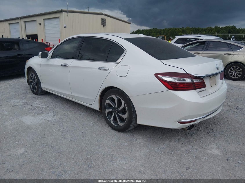 Vin: 1hgcr3f83ha015973, lot: 46233940, honda accord ex-l v6 20173