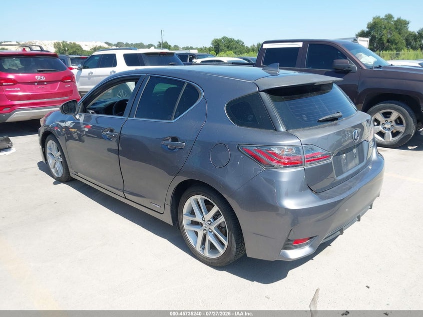 Vin: jthkd5bhxe2198903, lot: 46233944, lexus ct 200h 20143