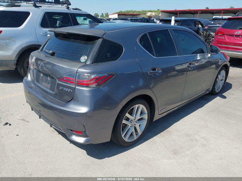 Vin: jthkd5bhxe2198903, lot: 46233944, lexus ct 200h 20144