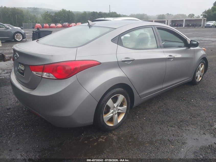 Vin: kmhdh4ae0bu107603, lot: 46233946, hyundai elantra gls (ulsan plant) 20114
