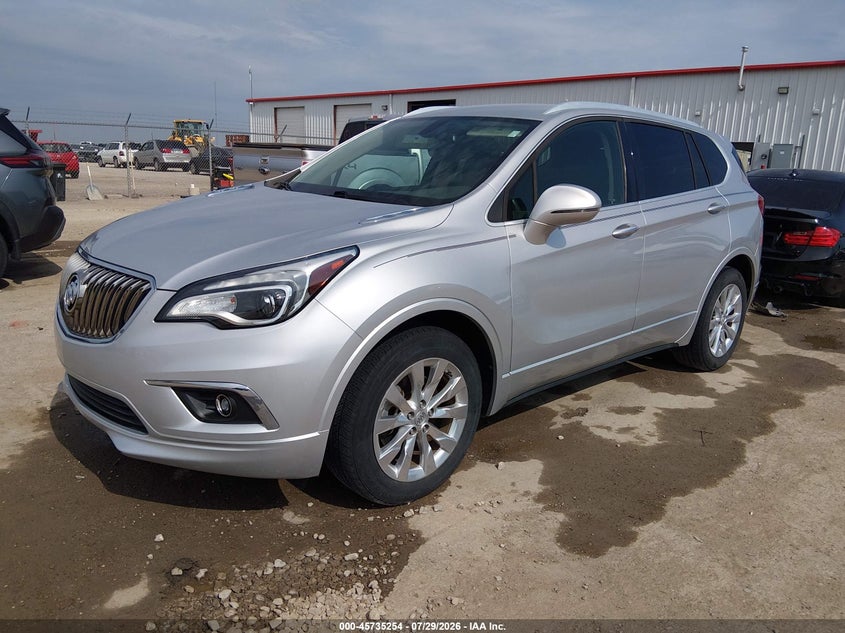 Vin: lrbfxbsa0hd236688, lot: 46233958, buick envision essence 20172