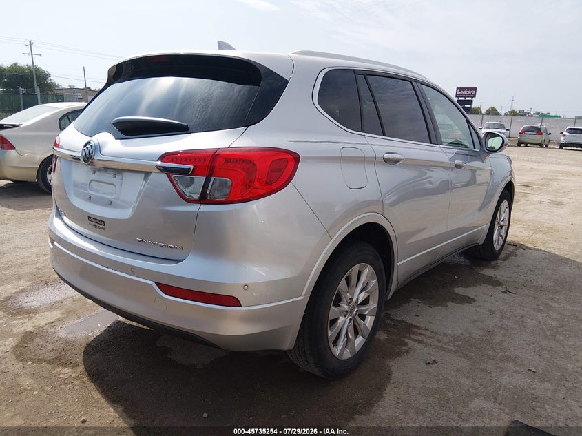 Vin: lrbfxbsa0hd236688, lot: 46233958, buick envision essence 20174
