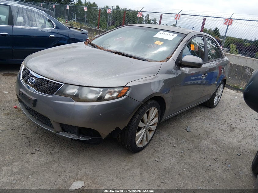 Vin: knafw4a35c5604057, lot: 46233982, kia forte sx 20122