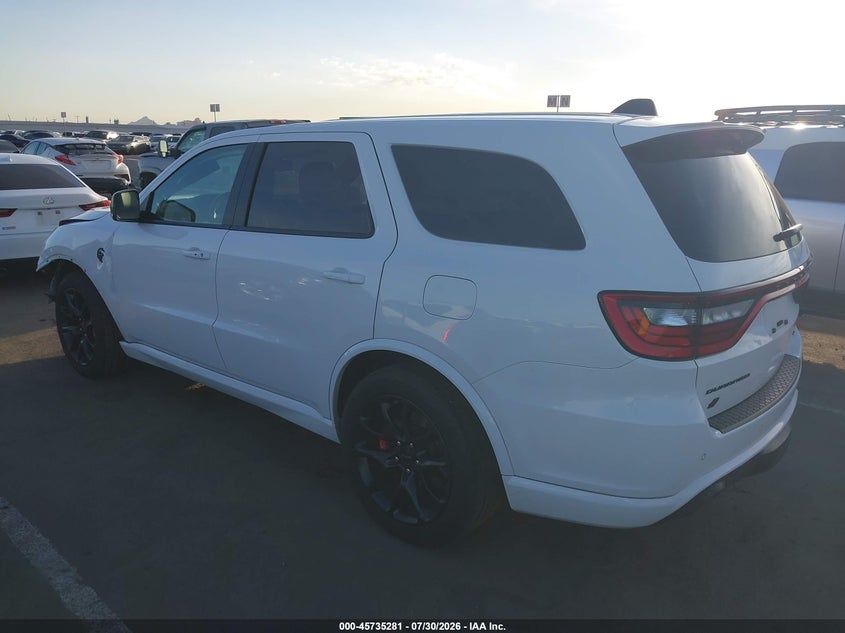 Vin: 1c4sdjh90pc677788, lot: 46233985, dodge durango srt hellcat premium awd 20233