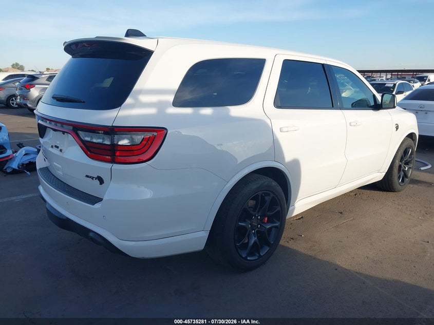Vin: 1c4sdjh90pc677788, lot: 46233985, dodge durango srt hellcat premium awd 20234